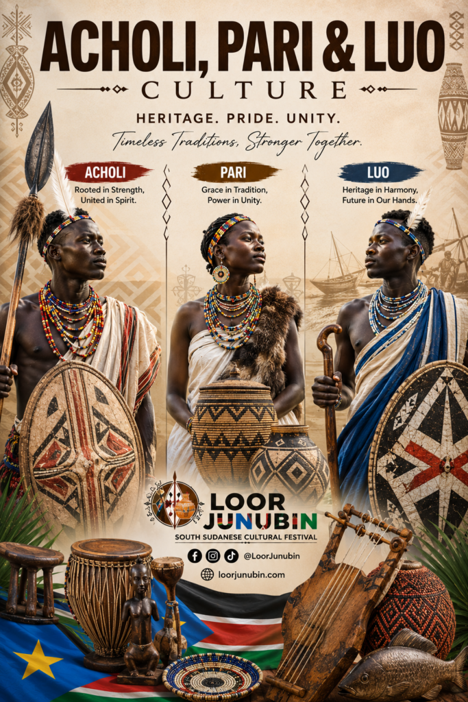 Acholi, Pari, & Luo - Loor Junubin 1